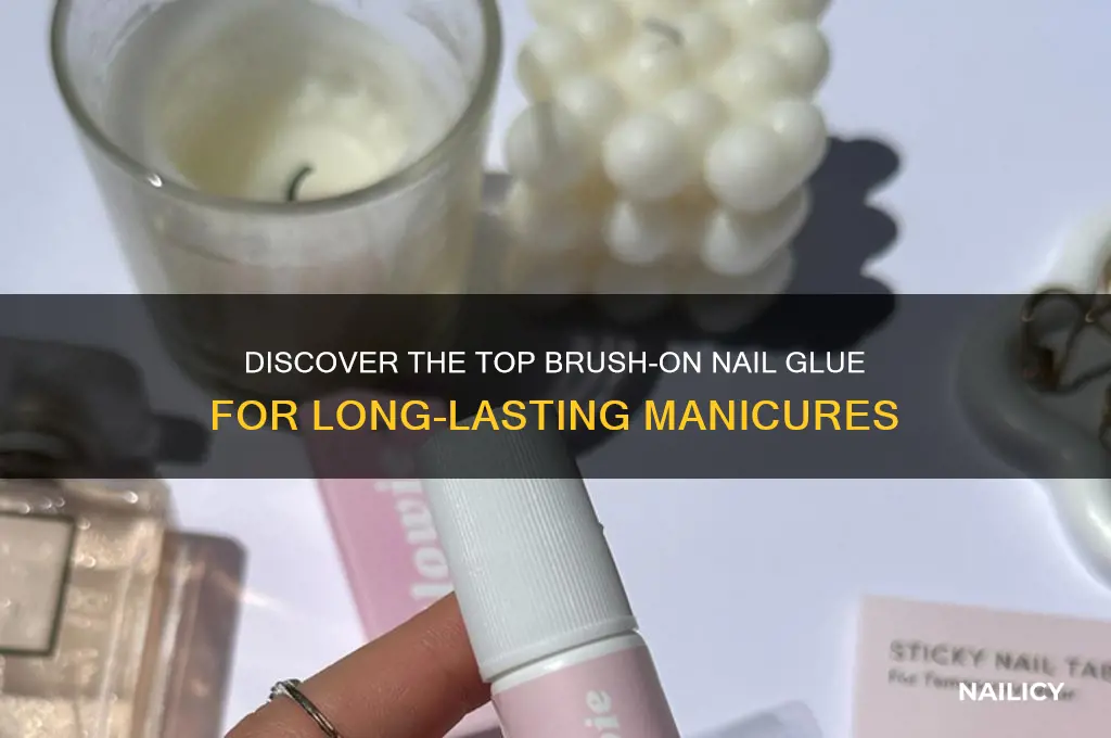 what is the best brush on nail glue