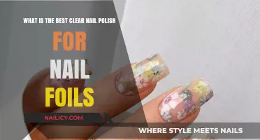Top Clear Nail Polish Picks for Perfect Nail Foil Application