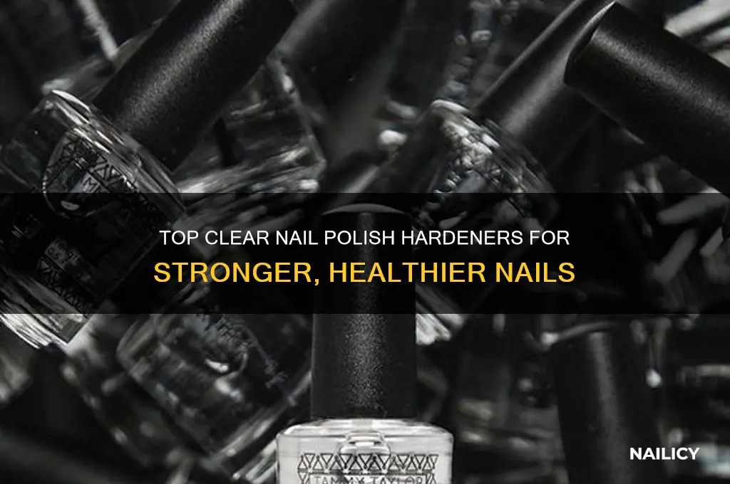 what is the best clear nail polish hardener