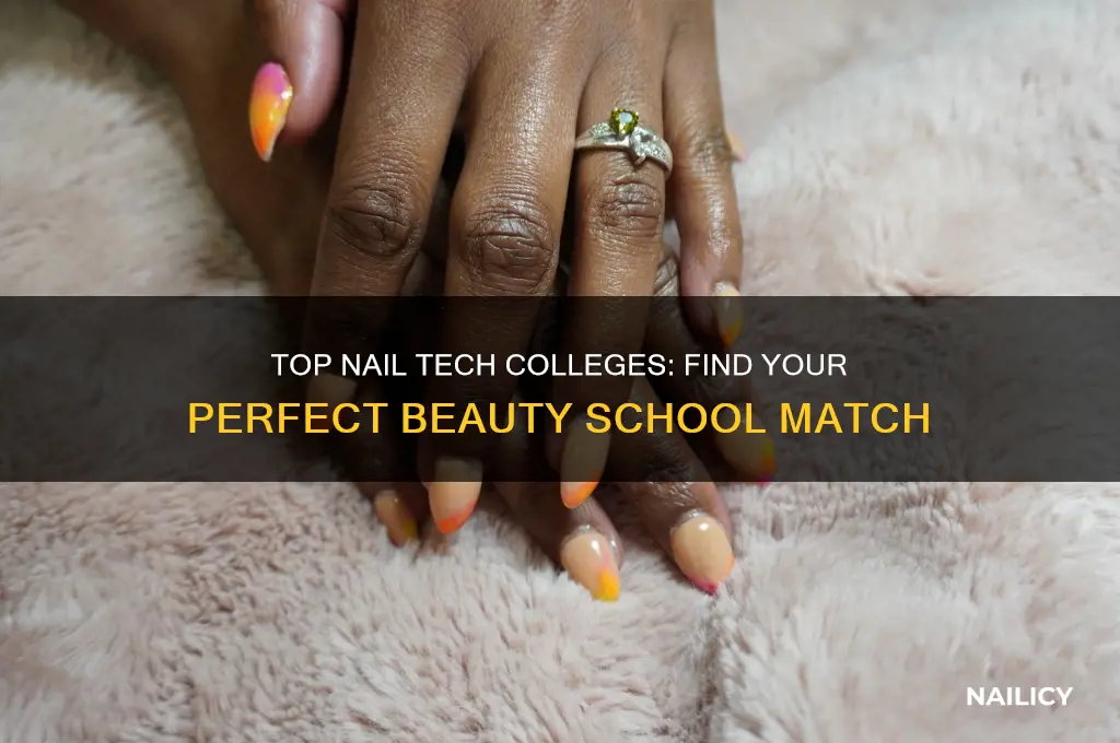 what is the best college for nail tech