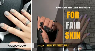Perfect Nail Polish Shades to Complement Fair Skin Tones