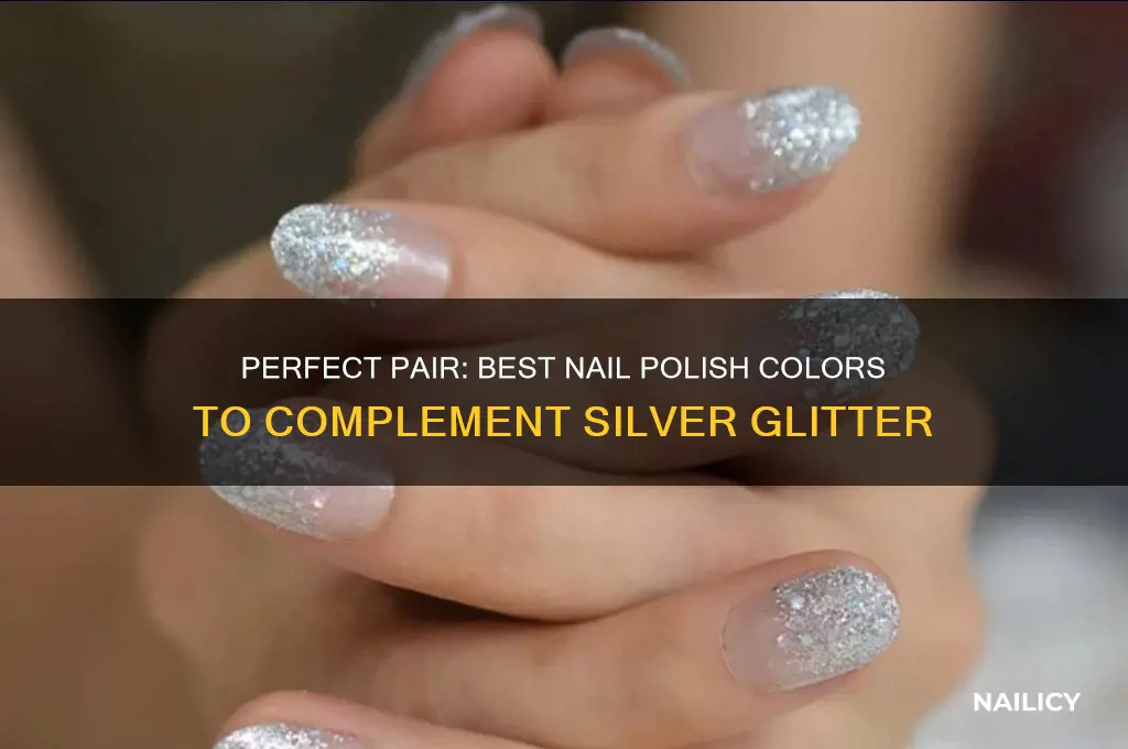 what is the best color nail polish for silver glitter