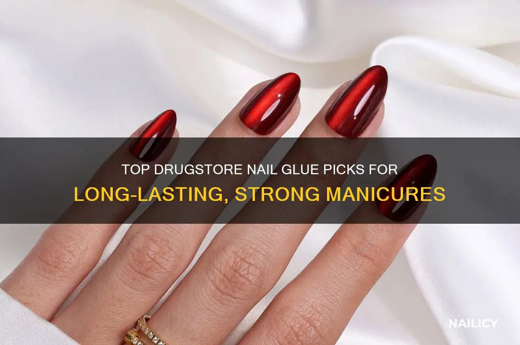 what is the best drugstore nail glue