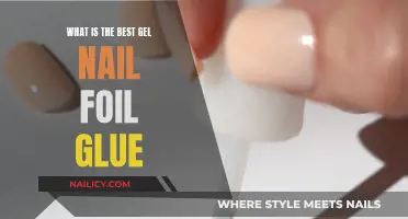 Gel Nail Revolution: Foil Glue for the Win