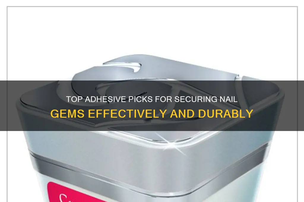 what is the best glue for nail gems