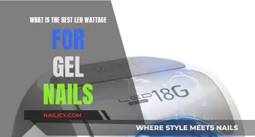 LED Wattage for Perfect Gel Nails: How Much is Needed?