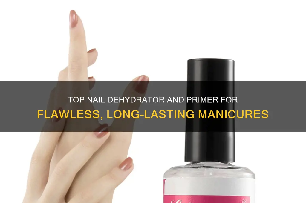 what is the best nail dehydrator and primer