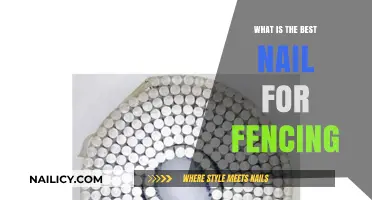 Top Fencing Nails: Choosing the Best for Durability and Strength