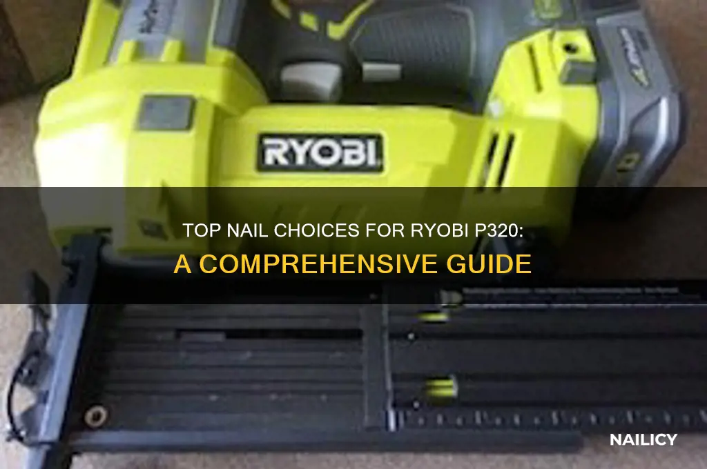 what is the best nail for ryoboi p320
