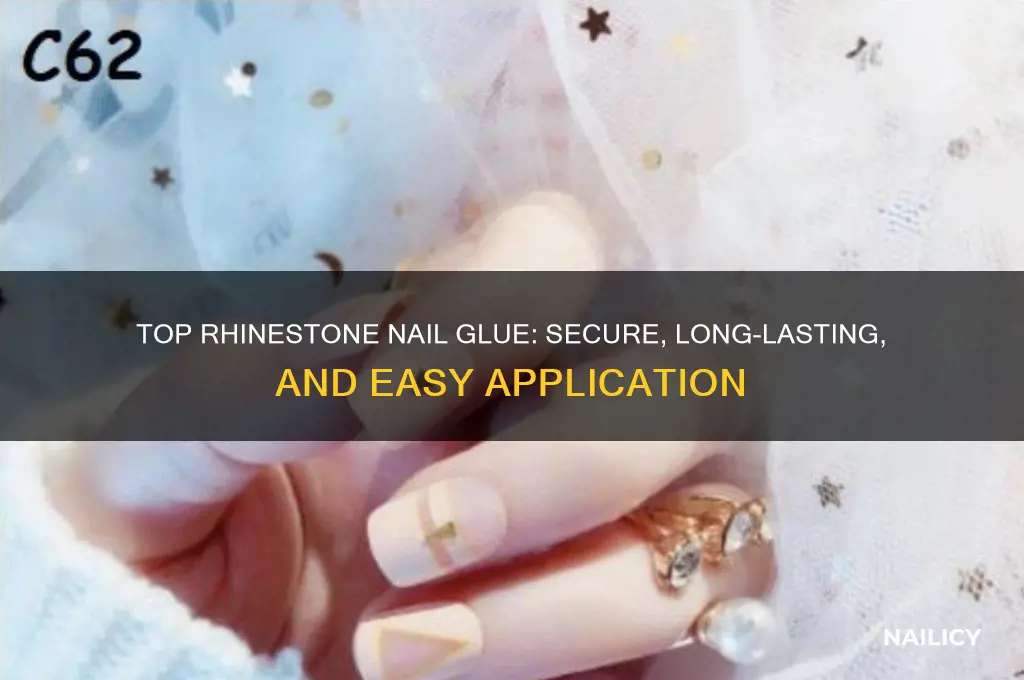 what is the best nail glue for rhinestones