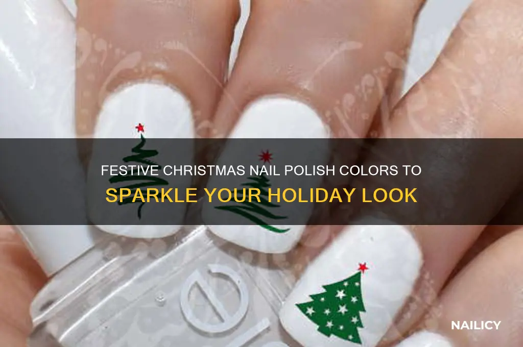 what is the best nail polish color for christmas