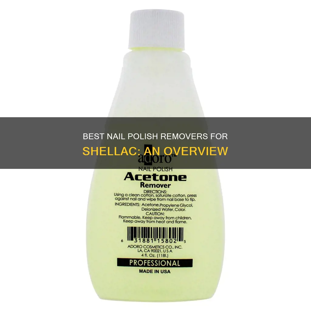 what is the best nail polish remover for shellac