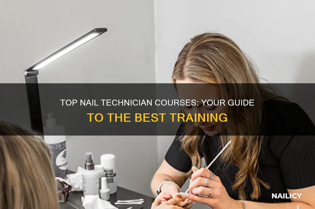 what is the best nail technician courses