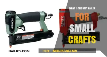 Top Nailer Picks for Precision in Small Craft Projects