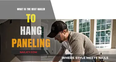 Top Nailer Picks for Hanging Paneling: A Comprehensive Guide