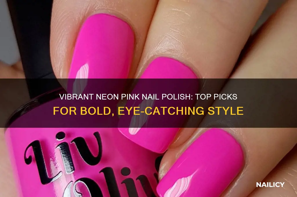 what is the best neon pink nail polish