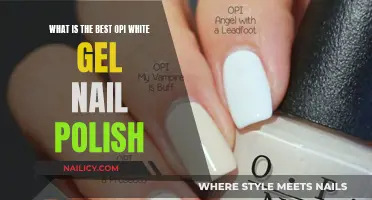 Best OPI White Gel Nail Polish: Top Picks and Reviews