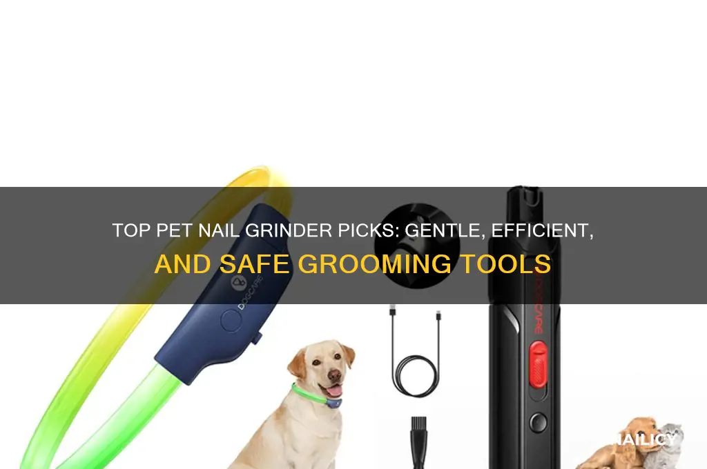 what is the best pet grinder for nails