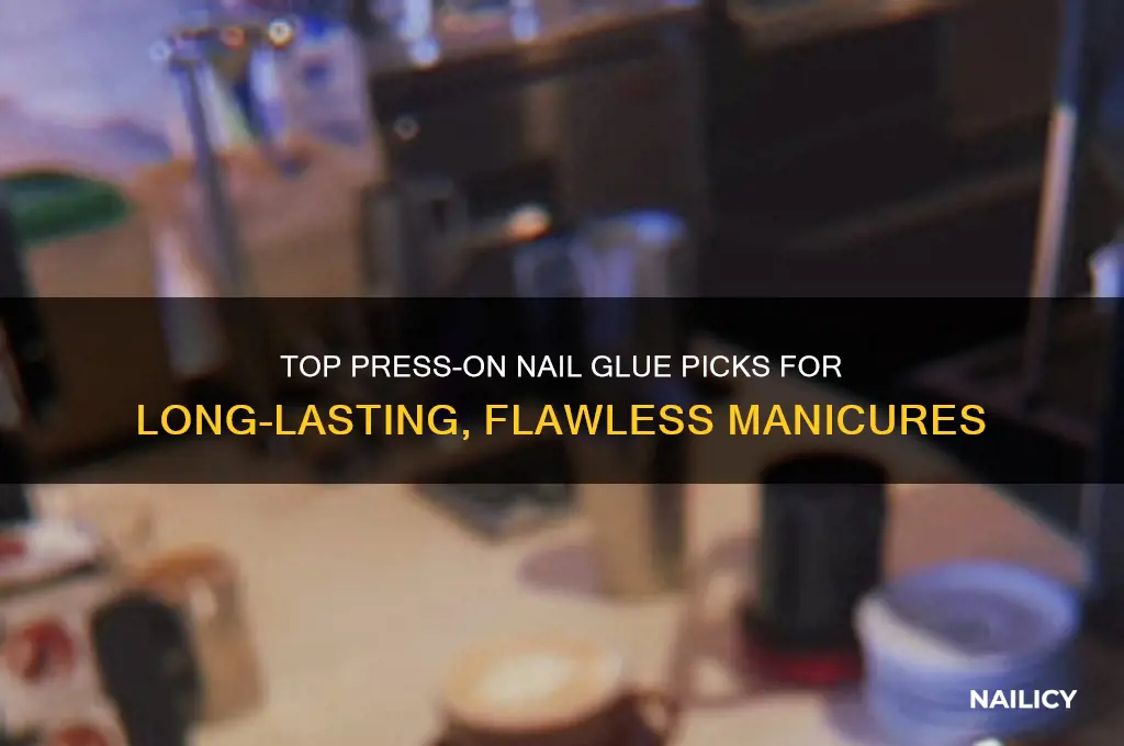 what is the best press on nail glue