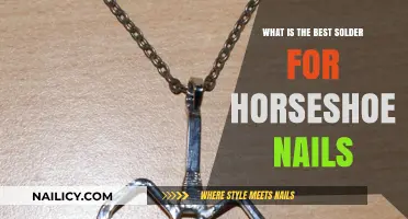 Choosing the Ideal Solder for Horseshoe Nails: A Comprehensive Guide