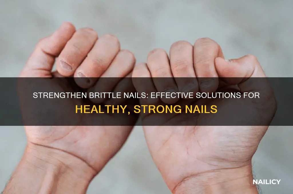 what is the best solution for brittle nails