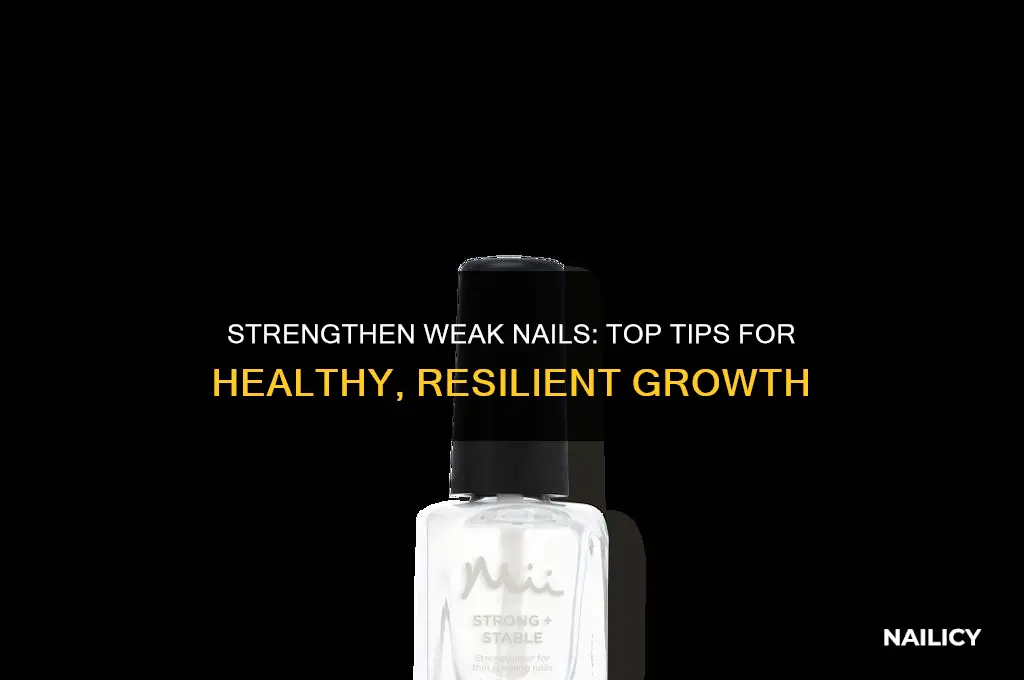 what is the best thing for weak nails