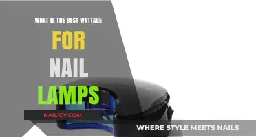 Optimal Nail Lamp Wattage: Finding the Perfect Cure for Flawless Manicures