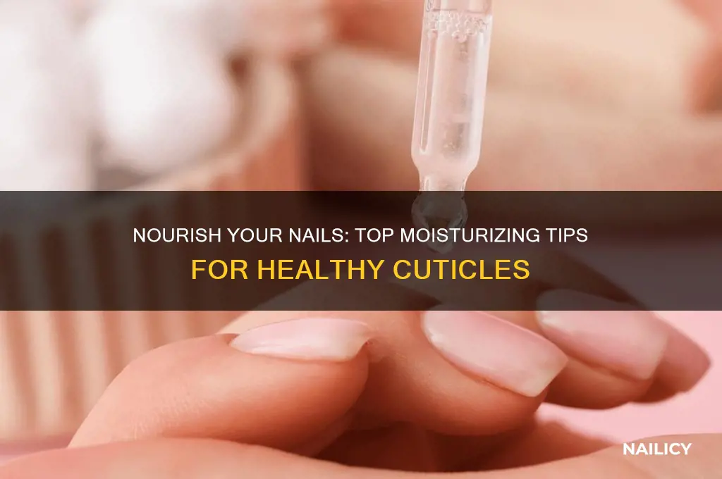 what is the best way to moisturize nails
