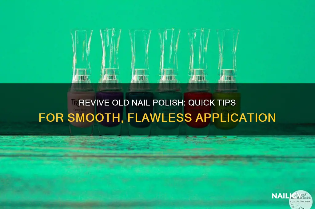 what is the best way to revie old nail polish