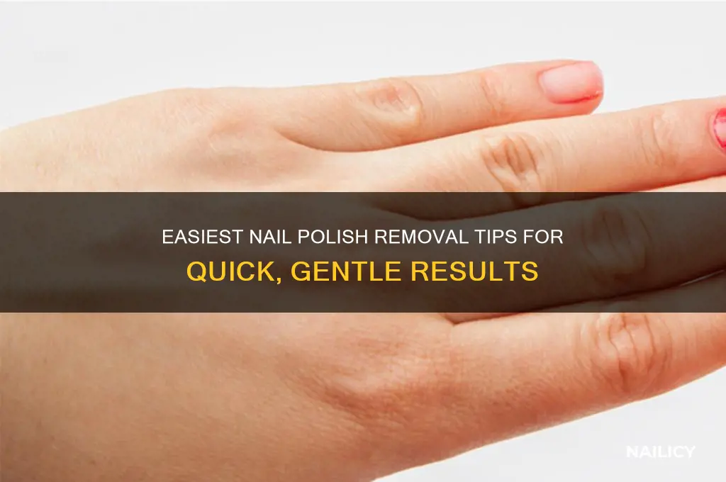 what is the best way to take off nail polish