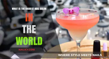 Discovering the World's Largest Nail Salon: A Global Beauty Giant