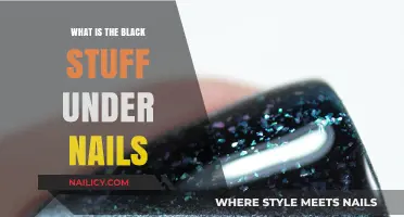 Understanding the Black Stuff Under Nails: Causes and Solutions