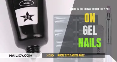 The Clear Liquid in Gel Nails: What's Its Purpose?
