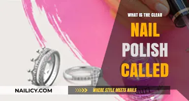 Unveiling the Mystery: What is Clear Nail Polish Called?