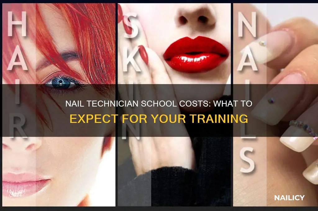 what is the cost of nail technician school