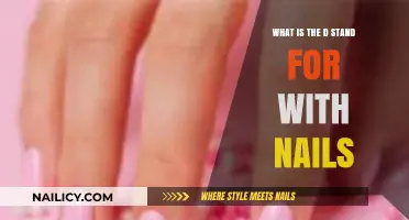 Decoding Nail Terminology: Unveiling the Mystery Behind the 'D' in Nails