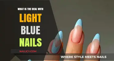 Light Blue Nails: Trendy, Meaningful, or Just a Fashion Statement?