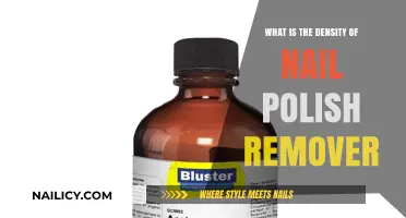 Nail Polish Remover: Understanding Its Density and Composition