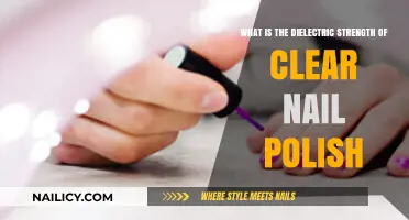 Clear Nail Polish Dielectric Strength: Unveiling Its Electrical Insulation Properties