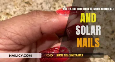 Acrylic Gel vs Solar Nails: Pros and Cons