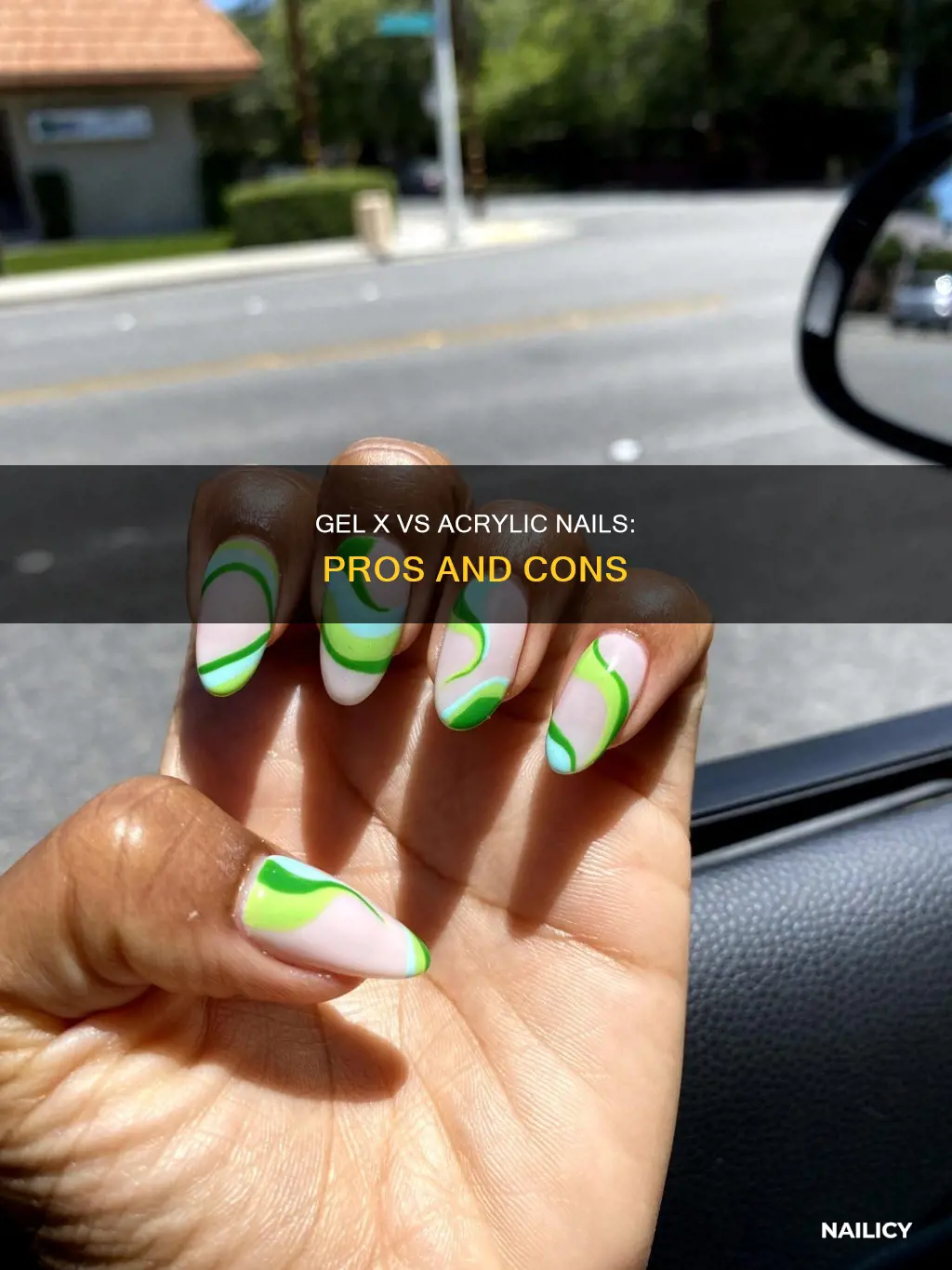 what is the difference between gel x and acrylic nails