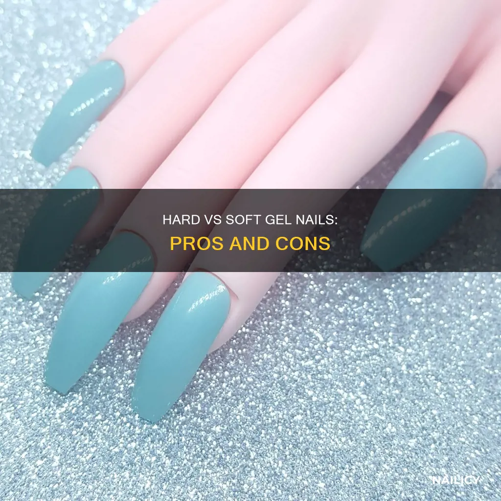 what is the difference between hard and soft gel nails