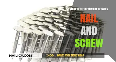 Nails vs. Screws: Understanding the Key Differences and Best Uses