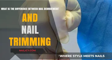 Nail Debridement vs. Trimming: What's the Difference?
