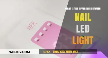 LED Nail Lights Explained: Understanding the Key Differences and Uses