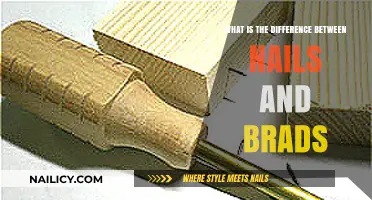Nails vs. Brads: Understanding the Key Differences for Your Projects
