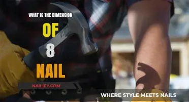 Understanding the Standard Dimension of an 8-Penny Nail in Construction