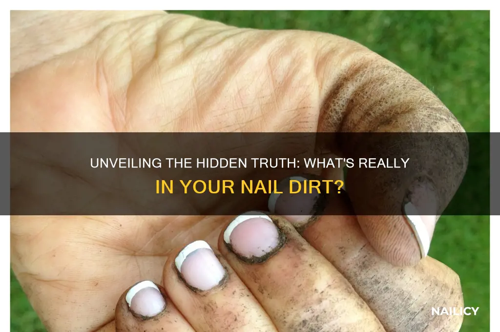 what is the dirt in your nails