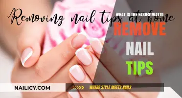 The Quickest Way to Remove Nail Tips
