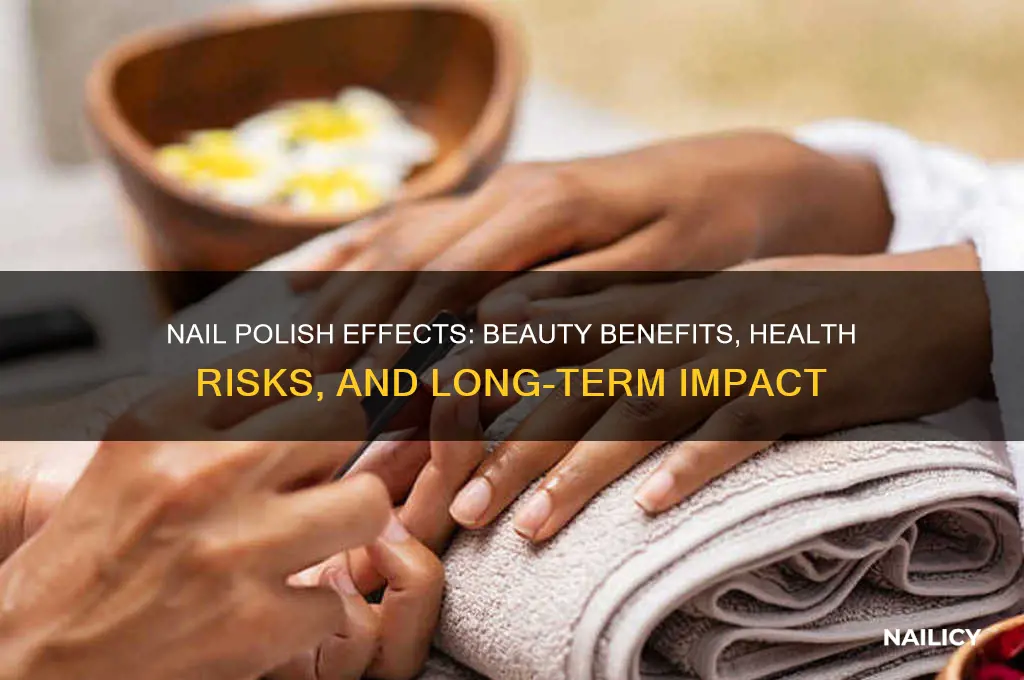 what is the effect of nail polish